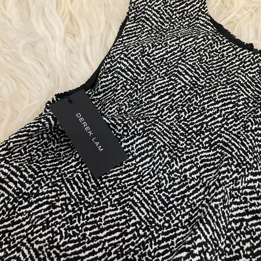 DEREK LAM Crew Neck Mini Dress - Picture 6 of 10